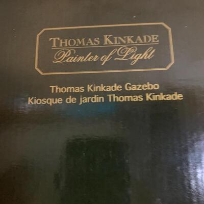 Thomas Kincade â€œMake a Wish Cottage" Gazebo -  8 1/4"H x 6 1/4" in diameter approx