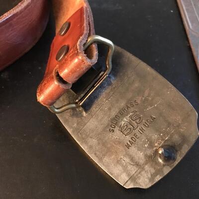 HORSE BELT AND BUCKLE