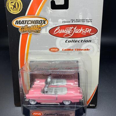 Matchbox Barrett Jackson Pink 1956 Cadillac Eldorado