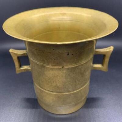 9 Vintage Brass Items