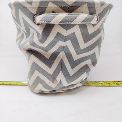 CUTE CANVAS STORAGE BASKET