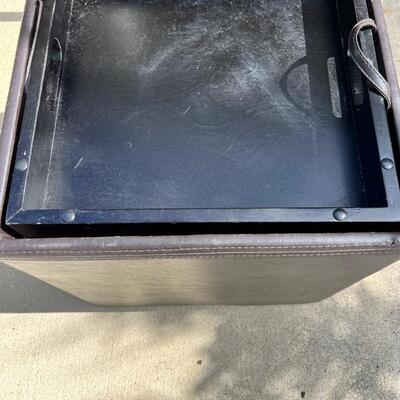 Ottoman with Tray