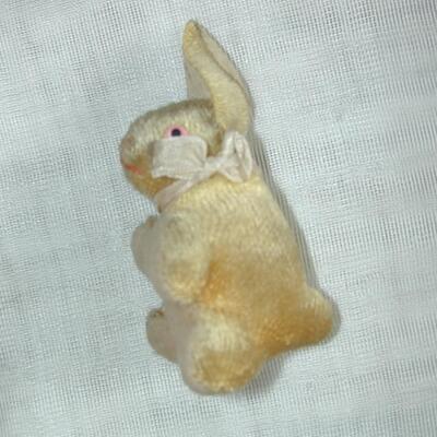 Tiny Antique Mohair Bunny Rabbit