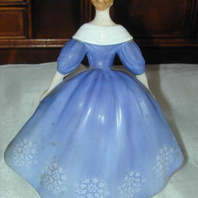 Vintage Royal Doulton Nina Figurine - Blue Dress