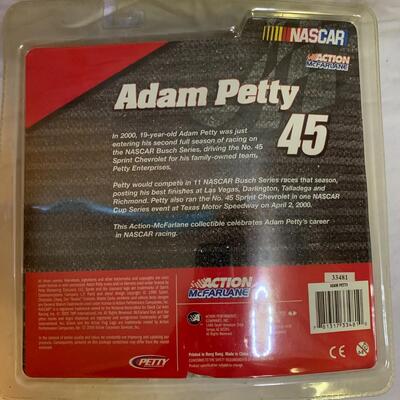 NASCAR Series 6 Action Figure Adam Petty by McFarlane Toys 7â€ tall approx