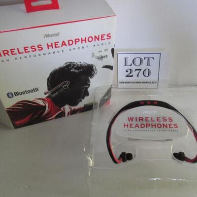iWorld Wireless Headphones, Bluetooth