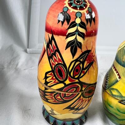 Hand painted one of a kind signed
