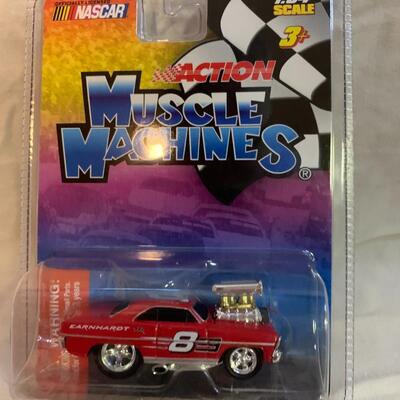 2005 Action Muscle Machines Nascar #8 Dale Earnhardt Jr Chevrolet & Action Muscle Machines 1/64 Die Cast NASCAR Goodwrench # 3 Dale...