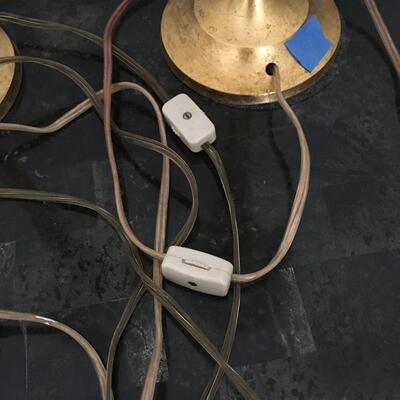 Pair of Candle Stick lamps