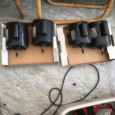 5348 Set of 4 Re-Built Boat LIft Motors for Dock