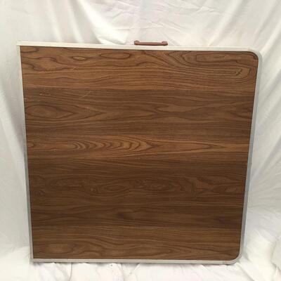 5351 6â€™ x 3â€™ Folding Aluminum Table