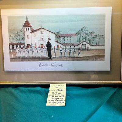 P. Buckley Moss Limited 1993 Print 23X15"