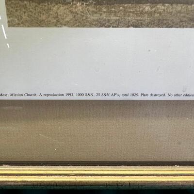 P. Buckley Moss Limited 1993 Print 23X15"