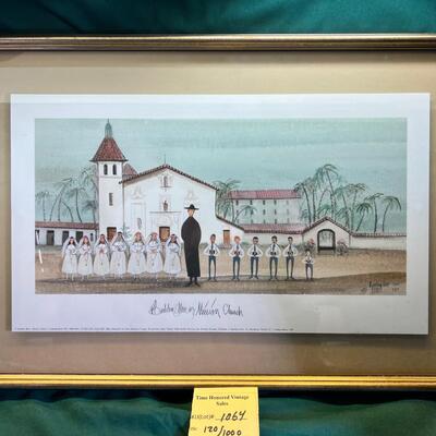 P. Buckley Moss Limited 1993 Print 23X15"