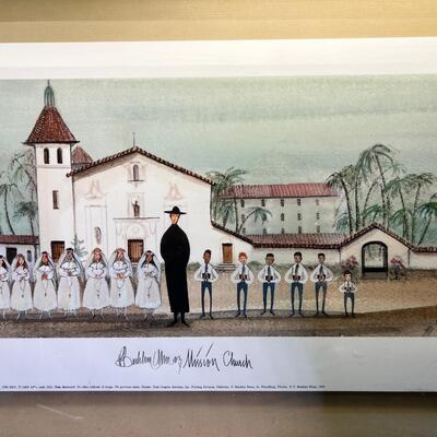 P. Buckley Moss Limited 1993 Print 23X15"