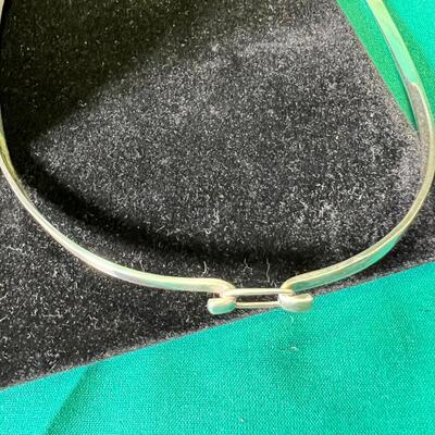 Gunn Trigerie of Beverly Hills hand forged Sterling silver collars