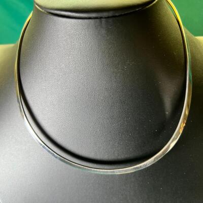 Gunn Trigerie of Beverly Hills hand forged Sterling silver collars