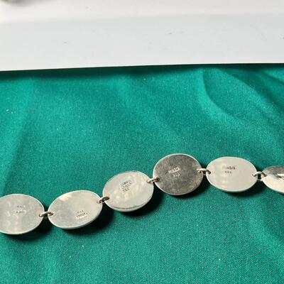Native Artisans Hallmarked Sterling and Onyx Jewelry