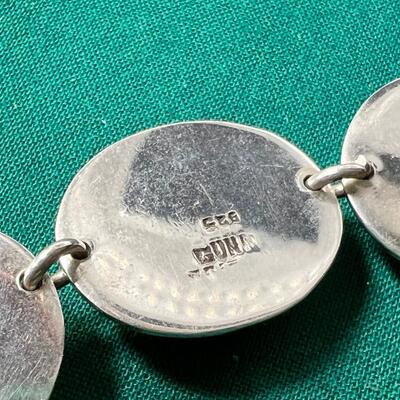Native Artisans Hallmarked Sterling and Onyx Jewelry