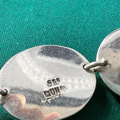 Native Artisans Hallmarked Sterling and Onyx Jewelry