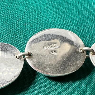 Native Artisans Hallmarked Sterling and Onyx Jewelry