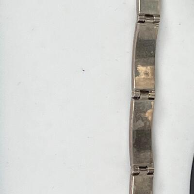 Navajo Artist Earl Plummer turqouise link bracelet, Ring