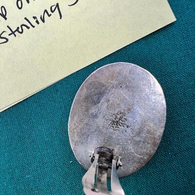 6 Pr ( 5 SS)  1950s-70s Vintage Clip on pais, 5 Sterling Singles