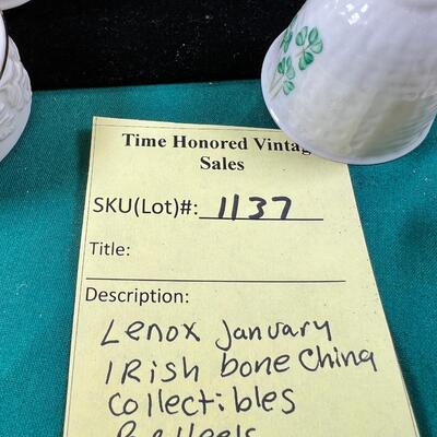 Fine Bone China Collectibles Irish Belleeek Lenox