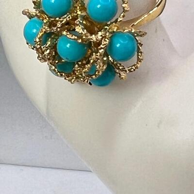 Persian Turqouise 18K gold ring