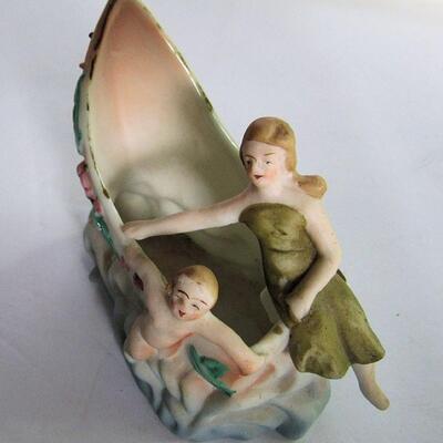 Antique Miniature Bisque Decorative Piece