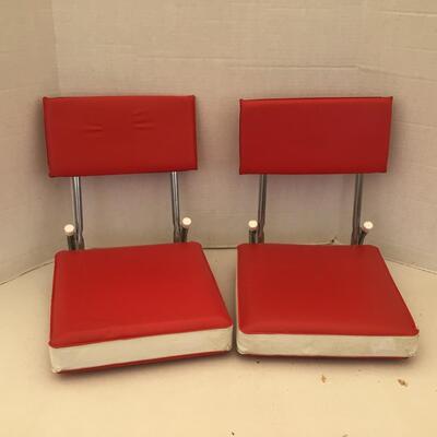 5361 Set of 2 Stadium / Boat Vinyl Folding Seats