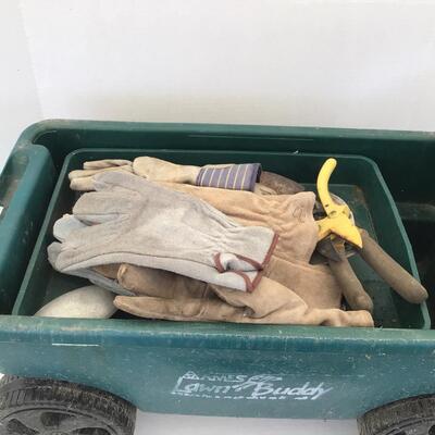 5363 Ames Garden Buddy Seat with Gloves and Tools