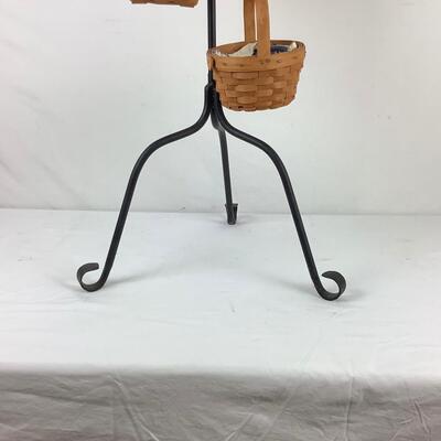 Lot 5376. Longaberger Miniature Baskets and Tree