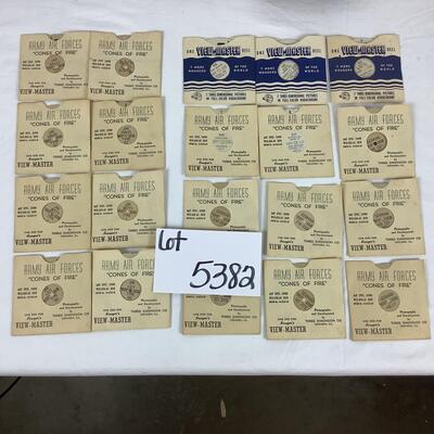 Lot. 5382. Military Training Reels/Viewmaster Training Aid, Army Air Force