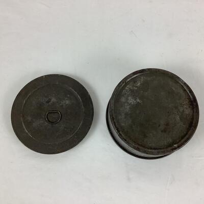 Lot. 5383  Antique Pocket Pistol, Serial # 48 / Antique World War II Cooking Kit
