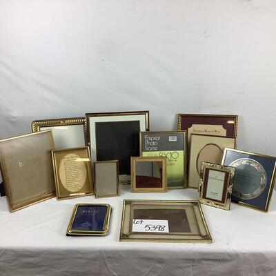 Lot  5398.  Lot of Gold Picture Frames