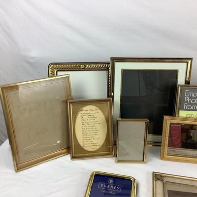 Lot  5398.  Lot of Gold Picture Frames