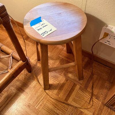 Vintage wood stool like new