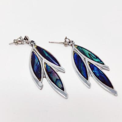 LOVELY ABALONE DANGLING EARRINGS