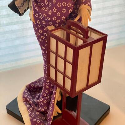 Japanese Doll Statue 14.5