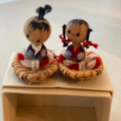 Miniature Kokeshi Dolls 1.5