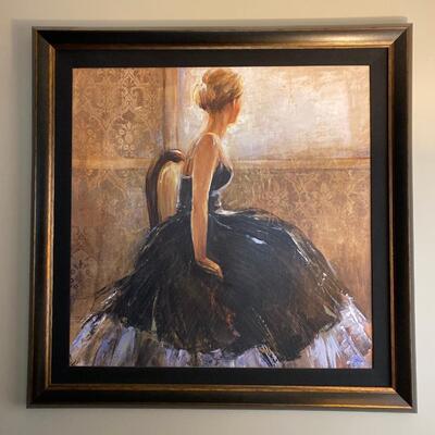 LOT 18G: Large Signed Painting