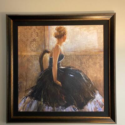LOT 18G: Large Signed Painting