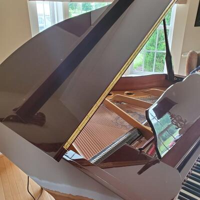 LOT 53G:  Samick SIG-50DPD Baby Grand with PianoDisc PianoCD Player System