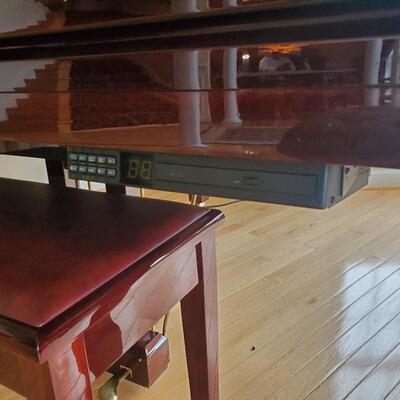 LOT 53G:  Samick SIG-50DPD Baby Grand with PianoDisc PianoCD Player System