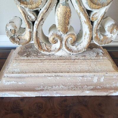 LOT 69G: Rustic All Metal Table Lamp