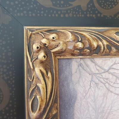 LOT 71G: Home Decor: Beautifully Framed Print of "The Garden of Eden" by Hugh Goldwin Riviere
