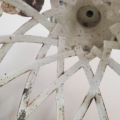 LOT 73G: Rustic Metal Candle Stands