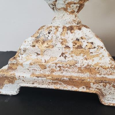 LOT 73G: Rustic Metal Candle Stands