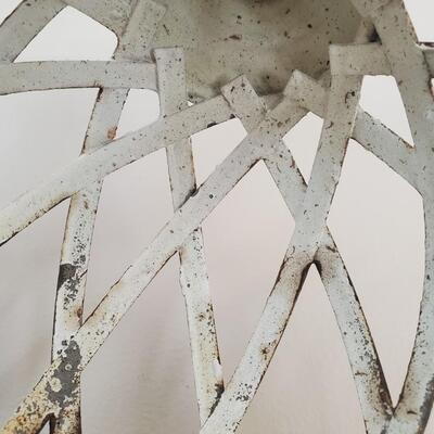 LOT 73G: Rustic Metal Candle Stands
